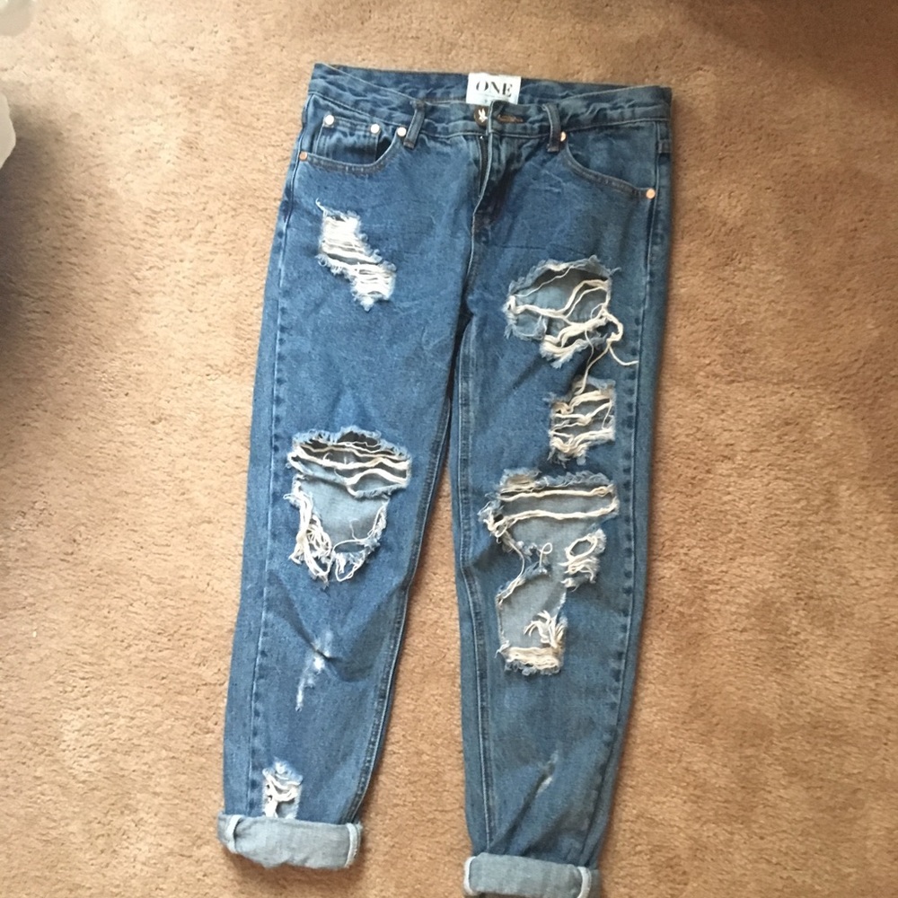 One Teaspoon ripped jeans